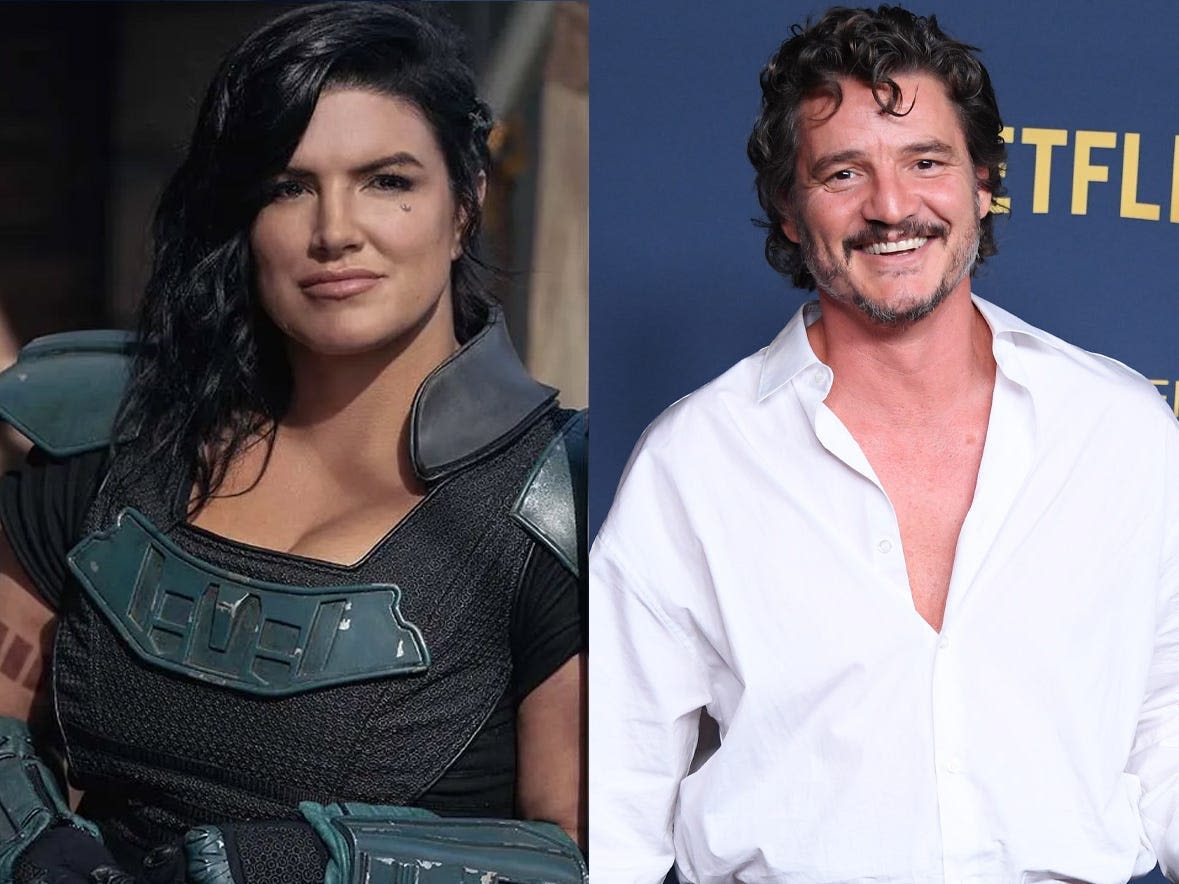 Actor Gina Carano wants Pedro Pascal and Bear Grylls to testify in her case against Disney over her 'Mandalorian' role