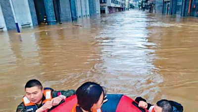 連場暴雨襲廣東 北江或現50年一遇洪水