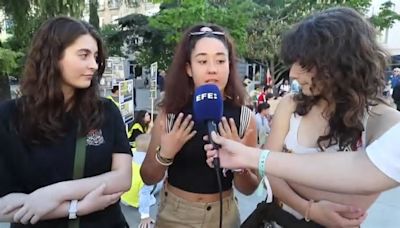 Movilización de Juventud por el Clima en Madrid para denunciar la sequía