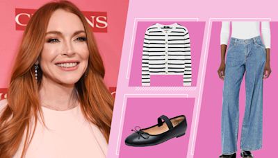 Lindsay Lohan Topped Her Stylish Summer Uniform with the Lightweight Layer Gwyneth Paltrow Wears, Too