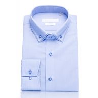 A formal or semi-formal shirt with a collar and buttons down the front Long sleeves and cuffs Made of cotton or other dressy fabrics Available in solid colors or patterns Popular for its versatility and classic style