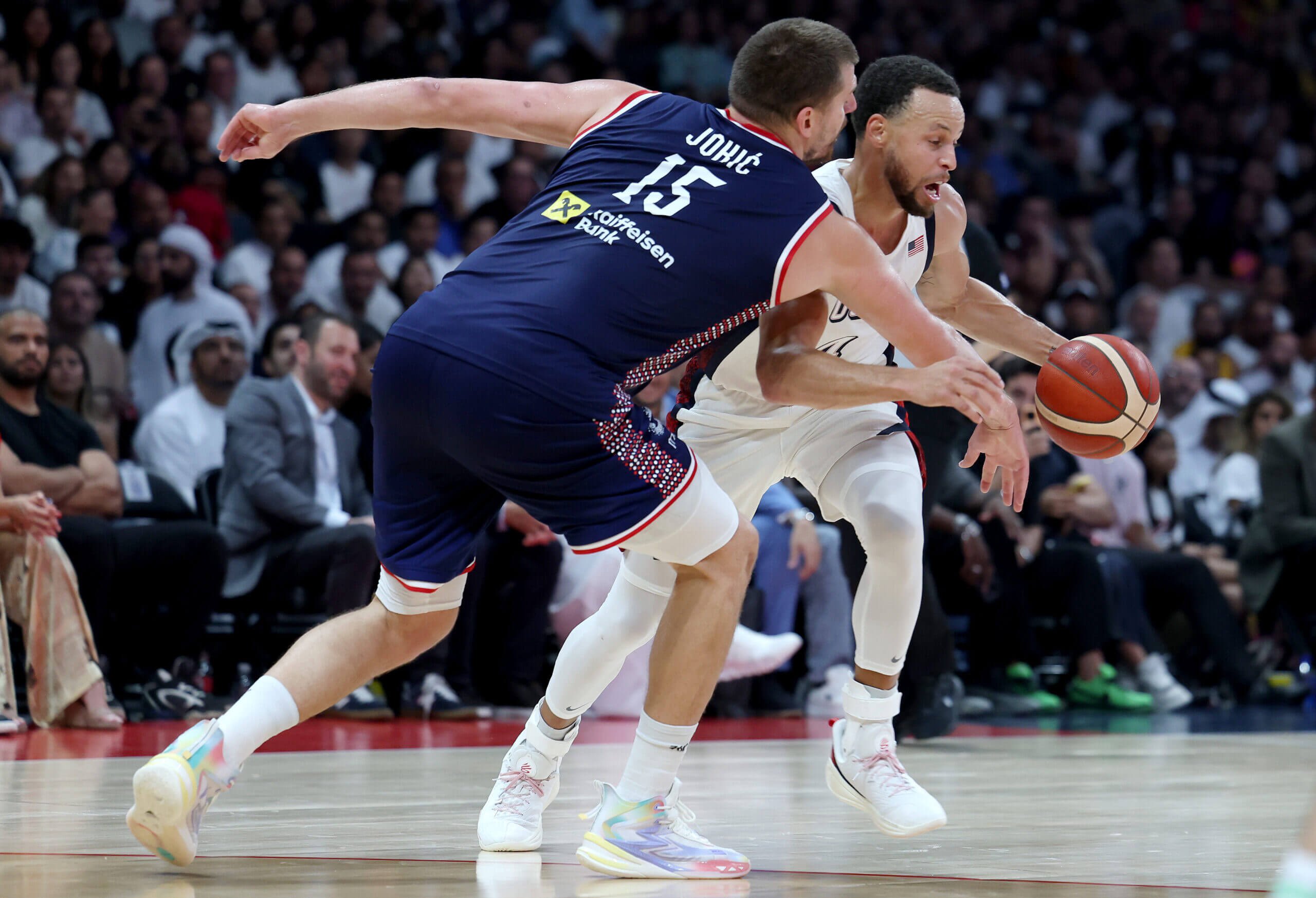 Steph Curry, Team USA thwart Nikola Jokić, Serbia in Olympic exhibition game