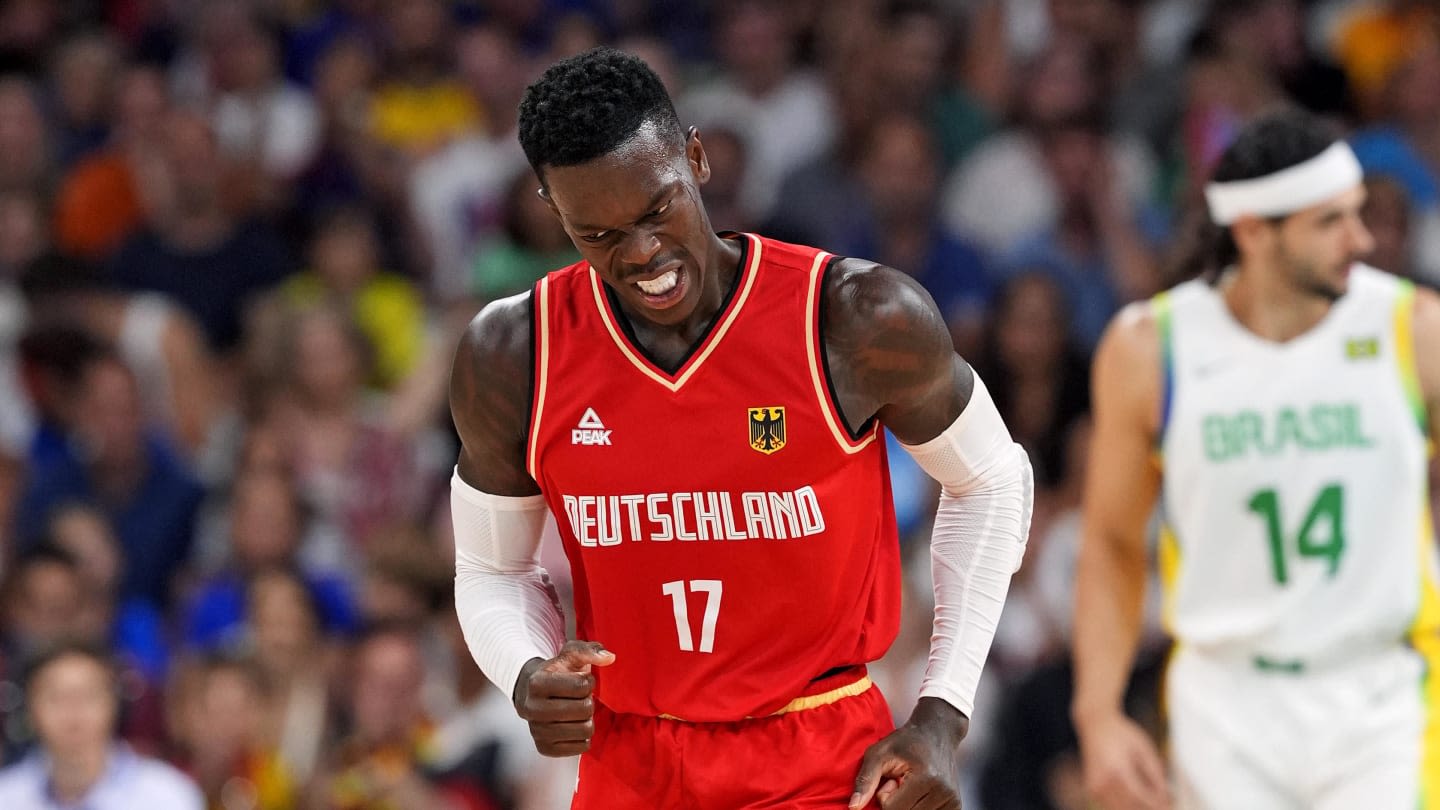 Nets Guard Dennis Schroder Shines in Germany's Olympic Win Over Brazil