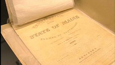Foundation of Maine: A look at the original copy of the Maine Constitution