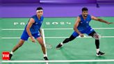 Satwiksairaj Rankireddy, Chirag Shetty face must-win match after cancellation of second group game at Paris Olympics | Paris Olympics 2024 News - Times of India