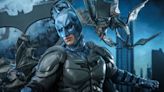 Hot Toys Exclusive Figure Puts Christian Bale in a Blue and Gray Batsuit
