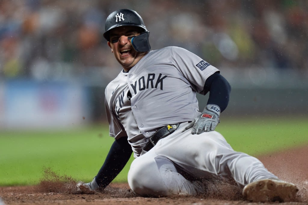 Yankees place Jose Trevino on IL after catcher hurt himself before hobbling into Orioles melee