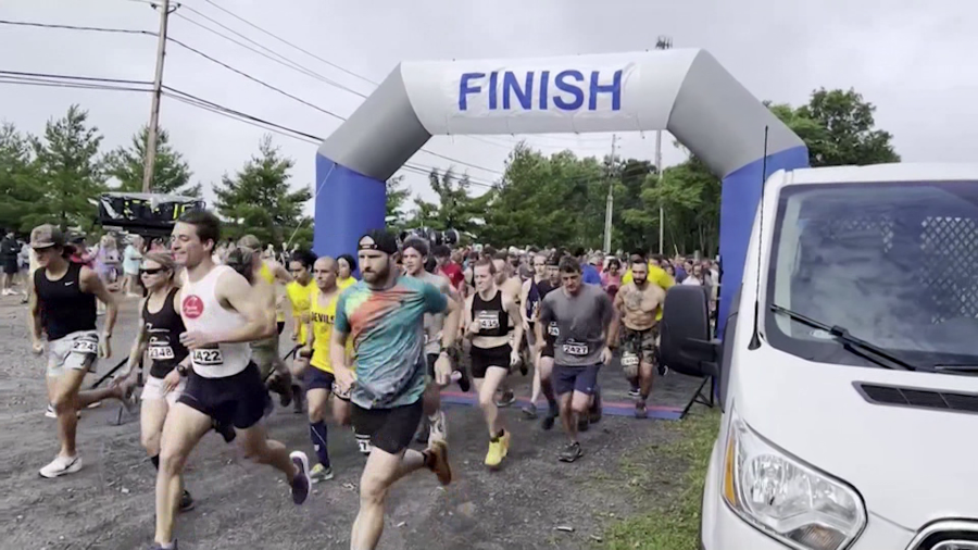 Climbing Montage Mountain in Mainline 5K