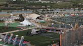 1 dead, more than 20 injured as strong winds cause music festival stage collapse