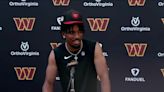 Jayden Daniels signs his rookie contract with the Washington Commanders