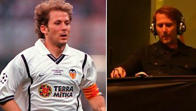 Gaizka Mendieta, el ex futbolista de Barcelona y Valencia que ahora es DJ
