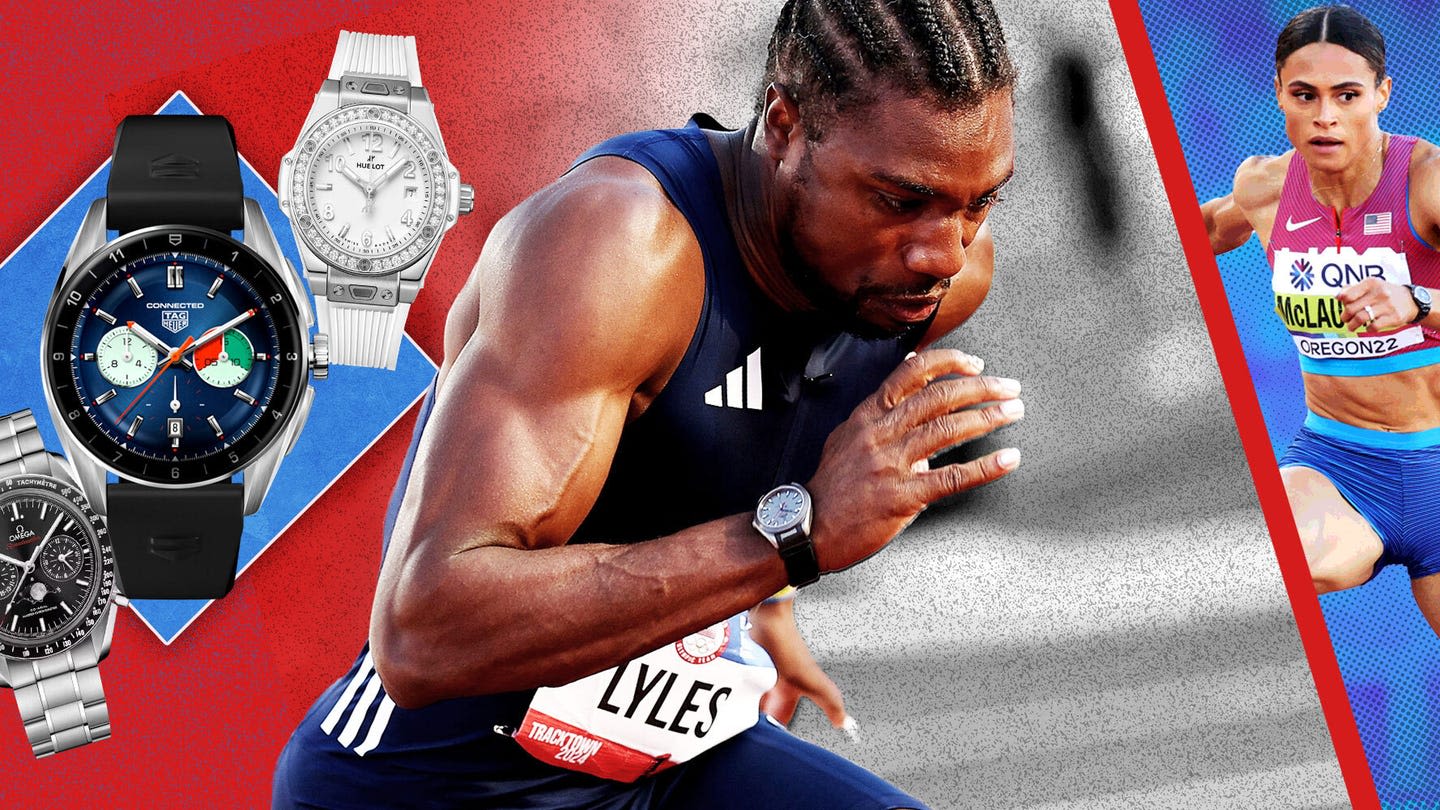 Olympic Track and Field Stars Are Wearing Luxury Watches. Why?