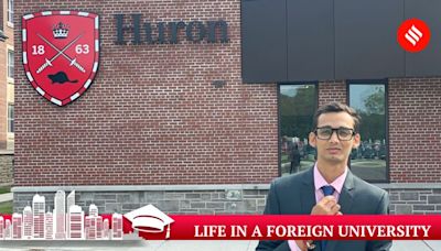 Life in a Foreign University | From DPS school topper to Huron University student council president