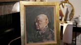 A painting of Winston Churchill by an artist whose work he hated is up for auction