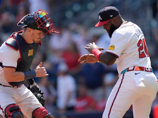 Charlie Morton, Braves shut down Athletics 3-1 to take series on Murphy's bloop double