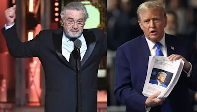 Robert De Niro arremete contra Donald Trump "quiere destruir el país y, con tiempo, el mundo"