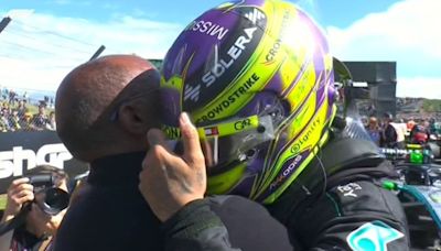 Emotional Hamilton struggles to hold back tears at Silverstone