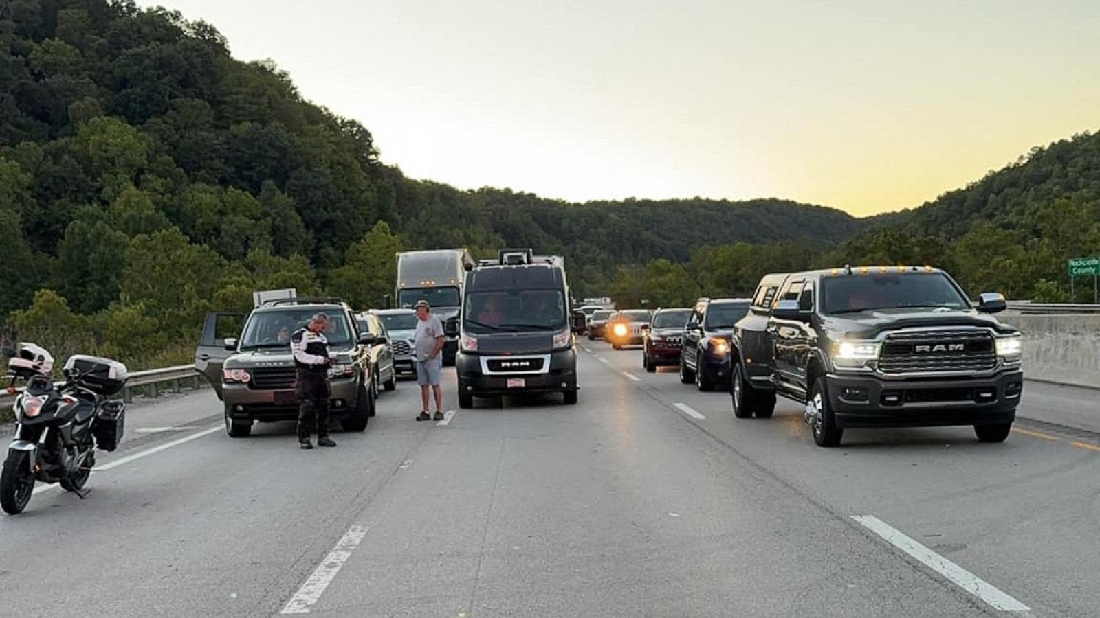 Person of interest named as suspect in Kentucky freeway shooting that injured 7: Sheriff