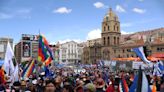 Presidente Arce festeja el aniversario del partido oficialista de Bolivia sin Evo Morales