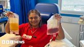 Leicester mum donates stem cells to try save boy in Germany