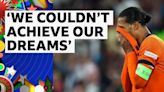 Euro 2024: Virgil van Dijk reacts to Netherlands' loss to England