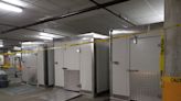 3 new freezer units now tucked away in hospital's underground garage, housing unclaimed dead