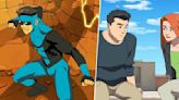 Invincible creator promises "big things" from Mark's "blue suit era" in season 3, following the reveal of his new look