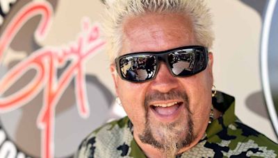 Guy Fieri Looks Unrecognizable Without His Signature Spiky Hair in Photo Shared by His Son