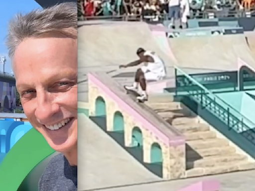 Tony Hawk Reflects On a Standout Moment in Men's Olympic Street Finals