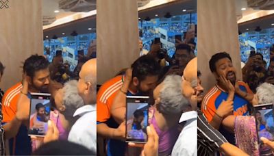 WATCH: Rohit Sharma’s touching moment with his mother steals spotlight during T20 World Cup win celebrations