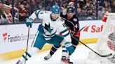 Sharks player attends Oilers game, wearing his old Edmonton jersey on his shoulders