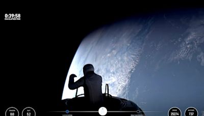 WATCH: SpaceX astronauts perform historic commercial spacewalk