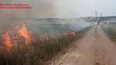 Nivel 'alto' o 'muy alto' de incendios forestales este domingo en Navarra