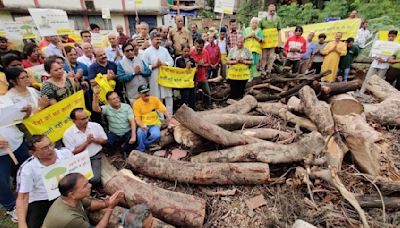 Indore: Citizens Take Up Cudgels Against Felling Of Trees At Malhar Ashram