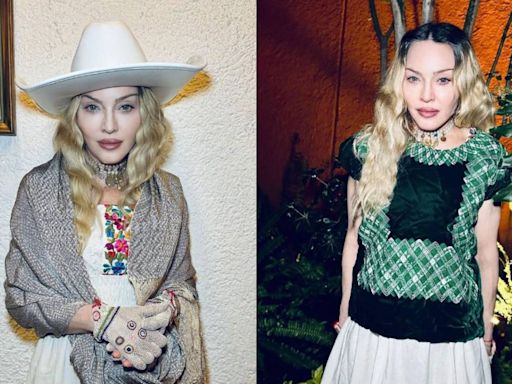 Madonna reafirma su amor por Frida Kahlo usando huipiles que le pertenecían a la pintora