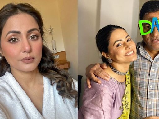 Hina Khan remembers her father amid ongoing treatment for stage 3 breast cancer; writes 'Miss you'