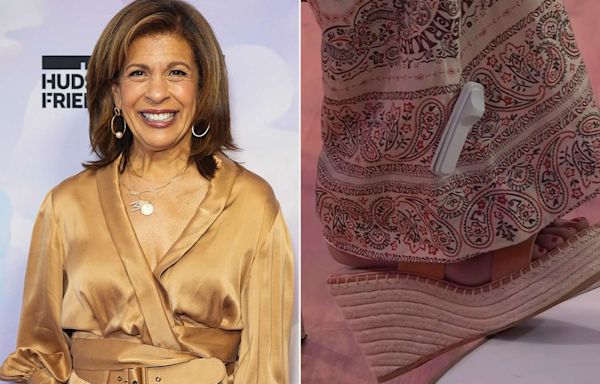 Hoda Kotb Called Out by Jenna Bush Hager for Wearing Pants with Security Tag on Them: ‘I Don’t Care’