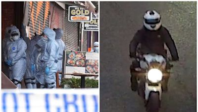 Dalston restaurant shooting: Images of suspect released as shot girl, 9, 'may not speak or move again'