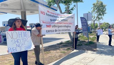 Spring Valley protesters call on San Diego County to scrap homeless shelter project
