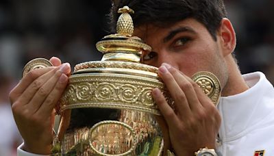 El Real Madrid, "muy orgulloso" de la victoria de Carlos Alcaraz en Wimbledon