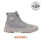 PALLADIUM PAMPA RCYCL LITE+WP+ ZIP再生科技輕量拉鍊橘標防水靴-中性-灰