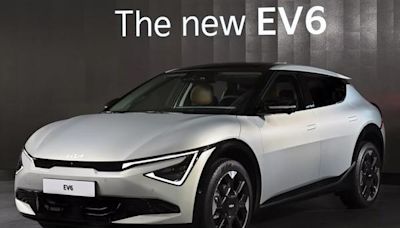 Kia 純電跑旅 EV6 小改款正式亮相！換新內外設計 加大電池可以跑更遠 - 自由電子報汽車頻道