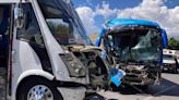 Accidente de Autobuses en la Autopista México-Pachuca