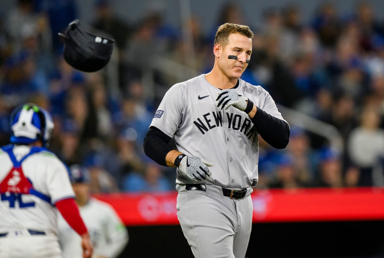 Yankees shake up heart of lineup, bump Anthony Rizzo, Gleyber Torres down in order