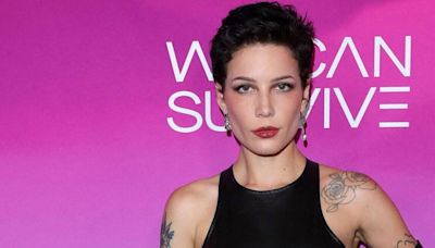 Halsey Shows Off Body Art On First Red Carpet Since Revealing Health Struggles