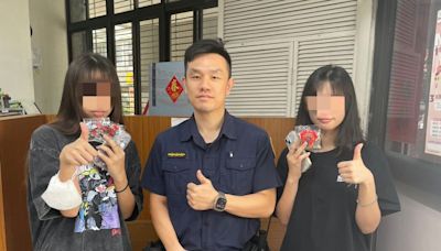 大誠分駐所警員助女大生完成採訪 任務後贈送護身符 | 蕃新聞