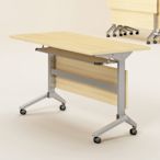 AS DESIGN雅司家具-FT-012移動式折疊會議桌(培訓桌/書桌/會議桌)-120x40x75cm