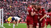 Liverpool overcome blown three-goal lead, top Spurs in stoppage