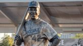 Community rallies to replace a Jackie Robinson statue after it was stolen from a little league park