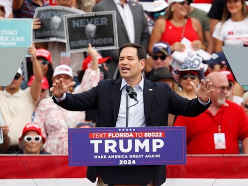 Donald Trump teases Marco Rubio as potential VP pick